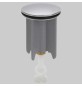 TAPPO PER SALTERELLO IN PVC CON SISTEMA ANTISCIPPO - 1"1/4 - Dm 38