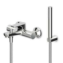 MONOCOMANDO VASCA-DOCCIA ESTERNO C/ACCESSORI SERIE WIND Cromo