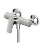 MISC. MONOCOMANDO ESTERNO DOCCIA SERIE WIND Cromo