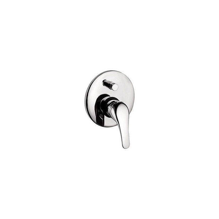 MISCELATORE MONOCOM. INCASSO DOCCIA C/DEVIATORE LINEA ASTRO 2 Cromo
