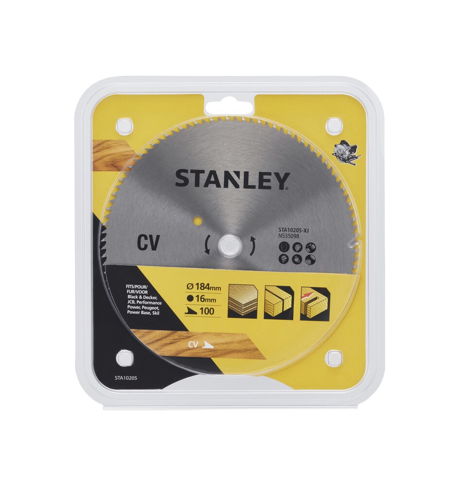 STANLEY STA10205 LAMA CIRCOL CROM. MM.184