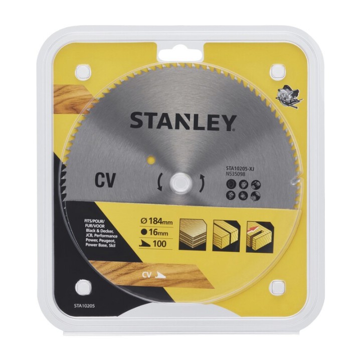 STANLEY STA10205 LAMA CIRCOL CROM. MM.184