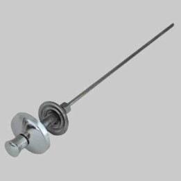 COMANDO COMPLETO PER SCARICO AUTOMATICO BIDET - Cromo