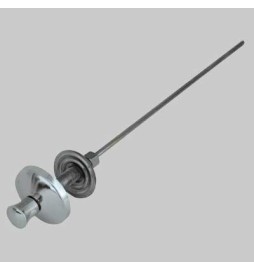 COMANDO COMPLETO PER SCARICO AUTOMATICO BIDET - Cromo