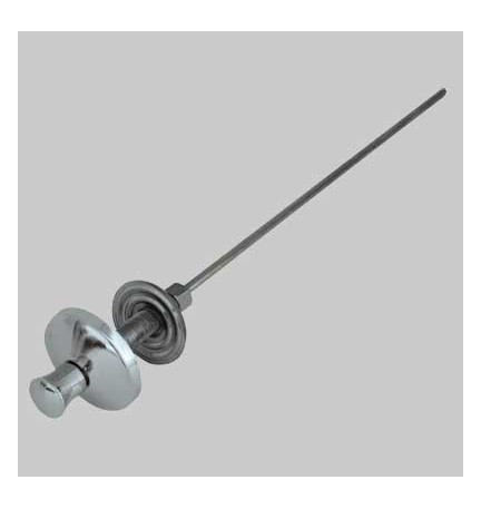 COMANDO COMPLETO PER SCARICO AUTOMATICO BIDET - Cromo
