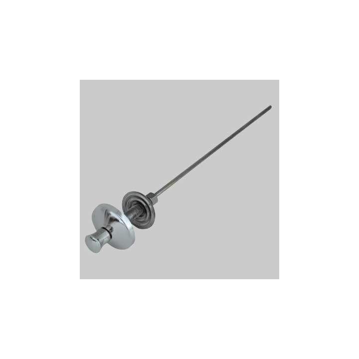 COMANDO COMPLETO PER SCARICO AUTOMATICO BIDET - Cromo