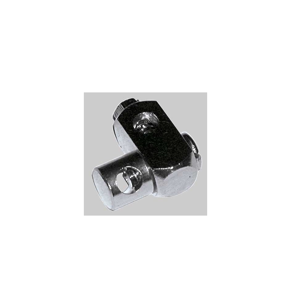 SNODO DOPPIO IN OTTONE QUADRO - -