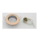 FARETTO INCASSO FISSO P/LED GU10 ORO