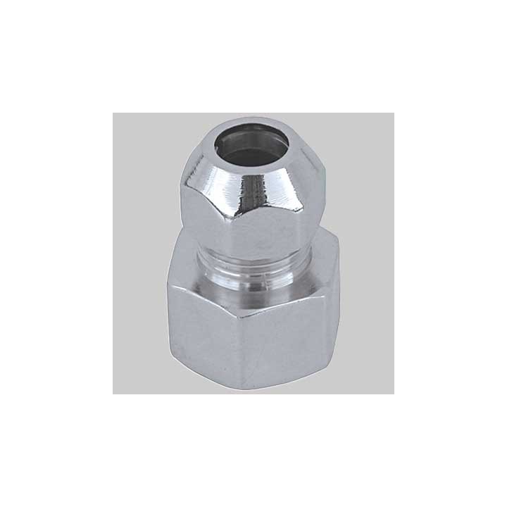 NIPLES FEMMINA PER CANNETTE CROMATO - 3/8x10