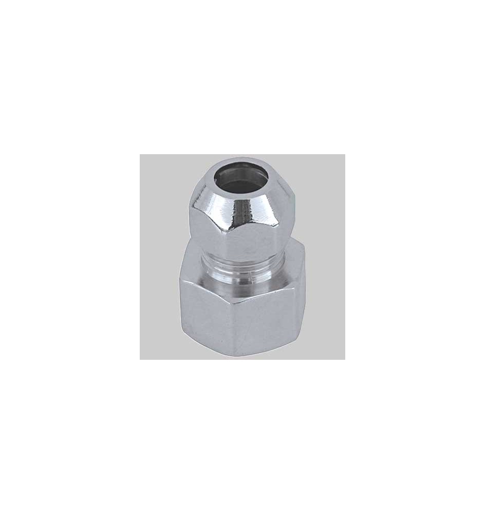 NIPLES FEMMINA PER CANNETTE CROMATO - 3/8x12