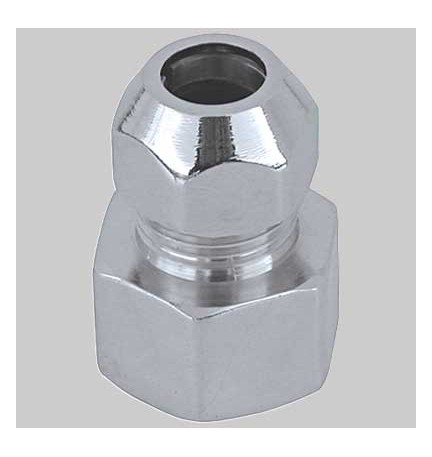 NIPLES FEMMINA PER CANNETTE CROMATO - 1/2x12