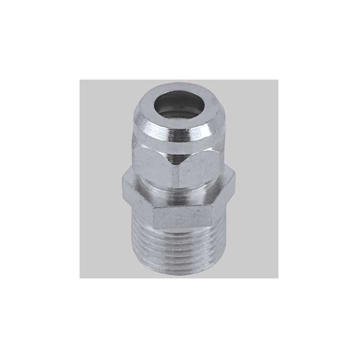 NIPLES MASCHIO PER CANNETTE CROMATO - 1/2x10