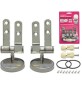 CERNIERA COPRIWATER INOX CF 2 PZ