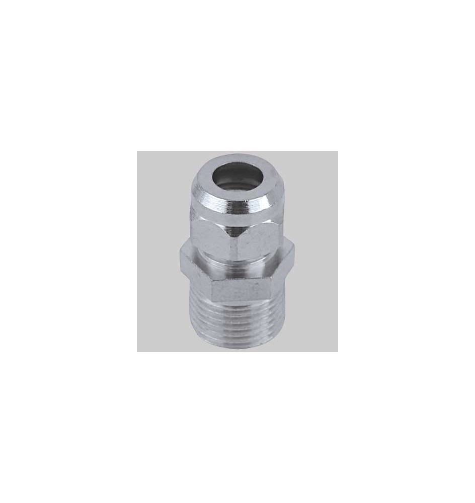 NIPLES MASCHIO PER CANNETTE CROMATO - 1/2x12