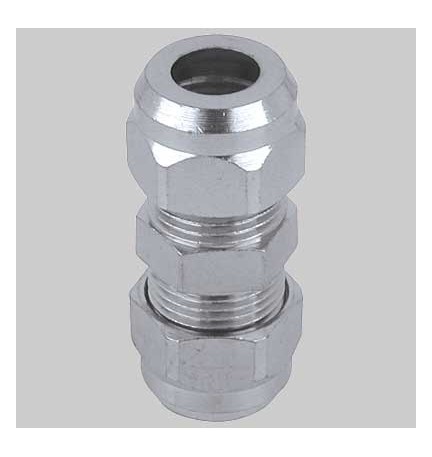 NIPLES DOPPIO PER CANNETTE CROMATO - Ø 12