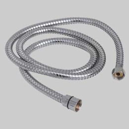 LACCIO DOCCIA CONICO IN OTTONE - 1/2x1/2 conico cm 150