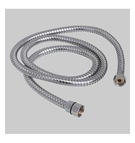 LACCIO DOCCIA CONICO IN OTTONE - 1/2x1/2 conico cm 150