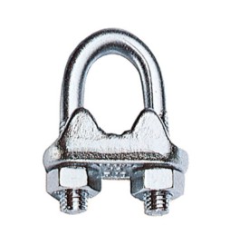 BL MORSETTO P/FUNE ACCIAIO D 10 MM 4 PZ