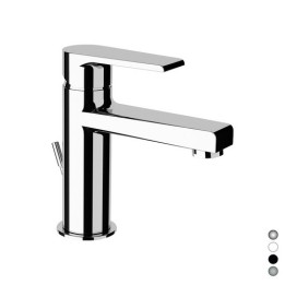 MONOCOMANDO LAVABO LINEA ARTIC Nichel Spazzolato lucido
