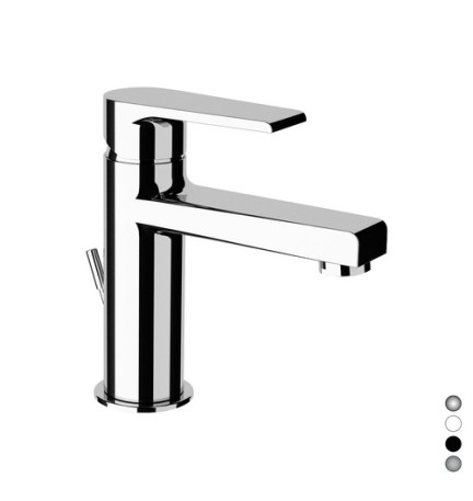 MONOCOMANDO LAVABO LINEA ARTIC Nichel Spazzolato