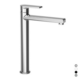 MISCELATORE MONOCOMANDO LAVABO ALTO LINEA ARTIC Bianco Opaco