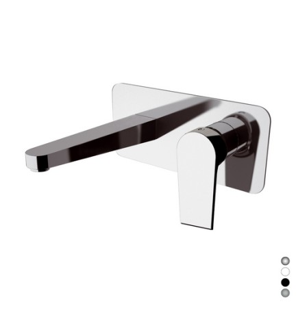 MISCELATORE MONOCOMANDO LAVABO AD INCASSO ARTIC Nichel Spazzolato