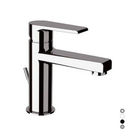 MONOCOMANDO LAVABO MEDIO LINEA ARTIC Bianco Opaco