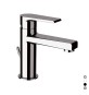 MONOCOMANDO LAVABO MEDIO LINEA ARTIC Nero Opaco