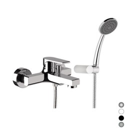 MONOCOMANDO VASCA ESTERNO CON ACCESSORI LINEA ARTIC Nero Opaco