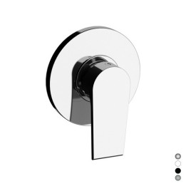 MONOCOMANDO INCASSO DOCCIA LINEA ARTIC Bianco Opaco