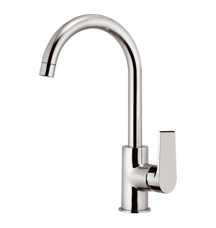 MISCELATORE MONOCOMANDO LAVELLO BOCCA ALTA ARTIC Cromo