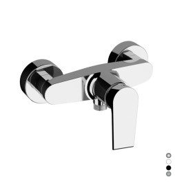 MONOCOMANDO ESTERNO DOCCIA SENZA ACCESSORI LINEA ARTIC Nero Opaco