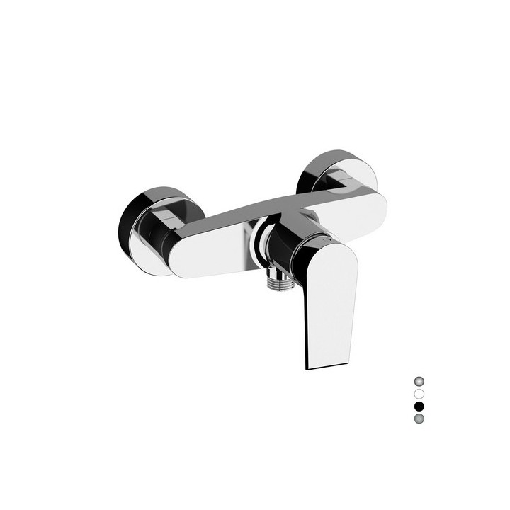 MONOCOMANDO ESTERNO DOCCIA SENZA ACCESSORI LINEA ARTIC Nichel Spazzolato lucido