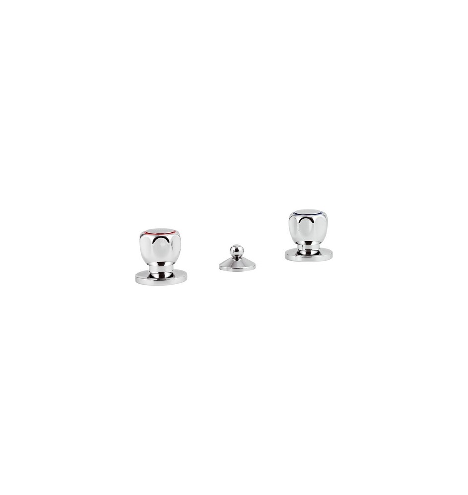 BATTERIA BIDET 3 FORI LINEA DOMINO Cromo