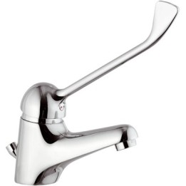 MISCELATORE MONOCOMANDO LAVABO CON LEVA CLINICA EPIC Cromo