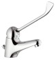 MISCELATORE MONOCOMANDO LAVABO CON LEVA CLINICA EPIC Cromo