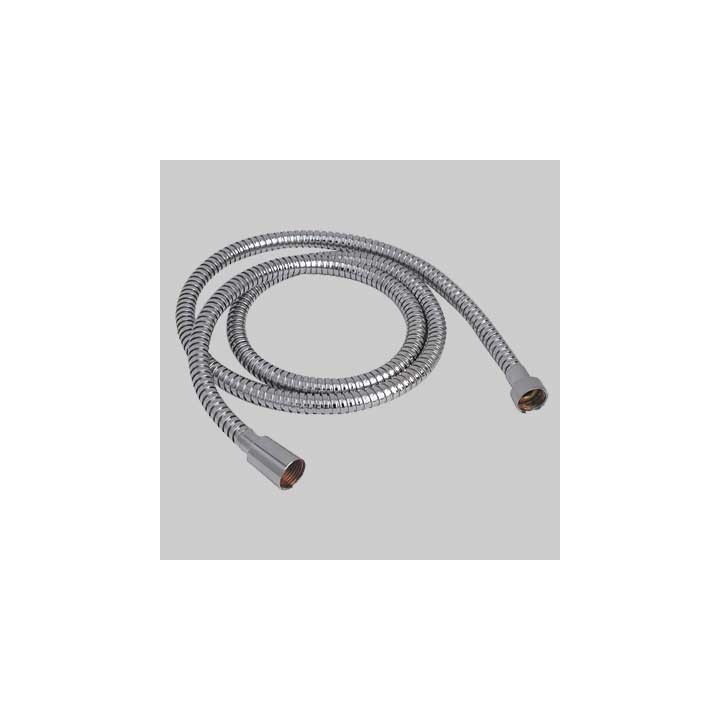 LACCIO DOCCIA DOPPIA GRAFFATURA IN OTTONE - 1/2x1/2 conico cm 150