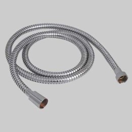 LACCIO DOCCIA DOPPIA GRAFFATURA IN OTTONE - 1/2x1/2 conico cm 200