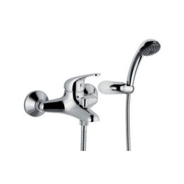 MISCELATORE MONOCOMANDO VASCA C/SUPPORTO A SNODO LINEA EPIC Cromo
