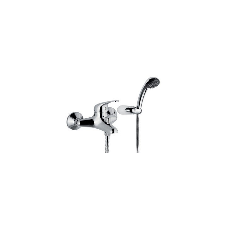 MISCELATORE MONOCOMANDO VASCA C/SUPPORTO A SNODO LINEA EPIC Cromo