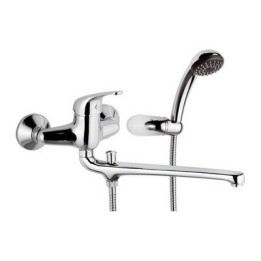 MISCELATORE MONOCOMANDO VASCA CON ACCESSORI LINEA EPIC Cromo