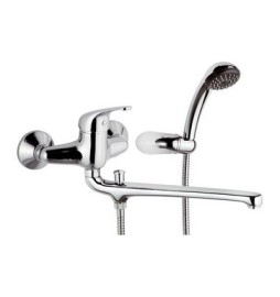 MISCELATORE MONOCOMANDO VASCA CON ACCESSORI LINEA EPIC Cromo