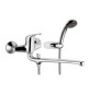 MISCELATORE MONOCOMANDO VASCA CON ACCESSORI LINEA EPIC Cromo