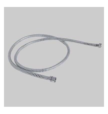 LACCIO DOCCIA SPIRALATO DADO GIREVOLE - 1/2x1/2 conico cm 150