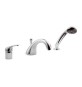 BATTERIA BORDO VASCA 3 FORI LINEA EPIC Cromo