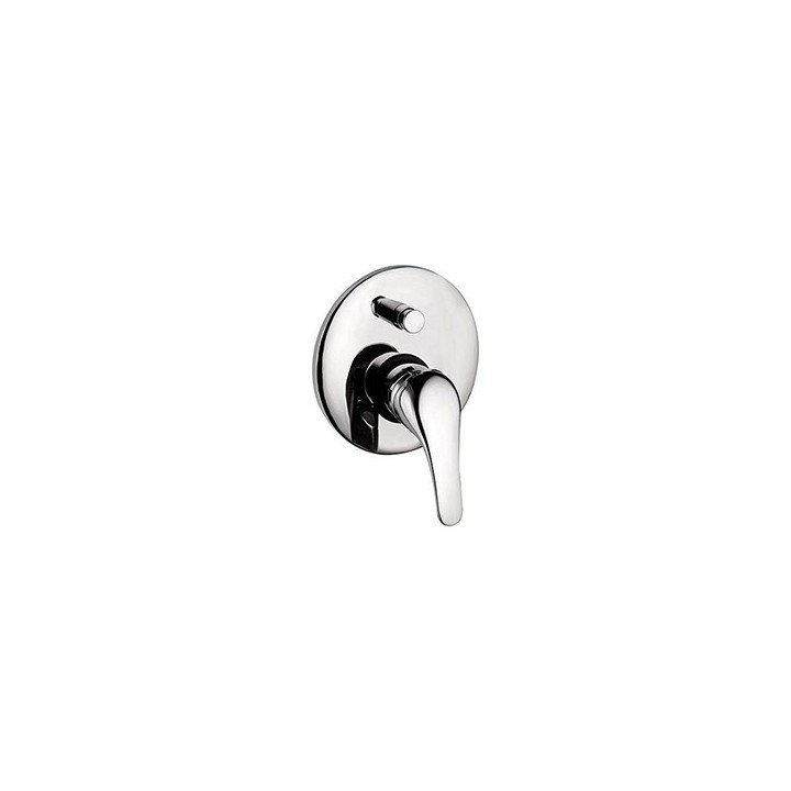 MISCELATORE MONOCOM. INCASSO DOCCIA C/DEVIATORE LINEA EPIC Cromo