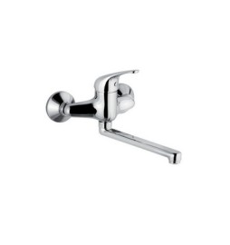 MISCELATORE MONOCOMANDO LAVELLO A MURO LINEA EPIC Cromo