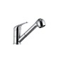 MISCELATORE MONOC. LAVELLO CON DOCCIA ESTRAIBILE 2 GETTI LINEA EPIC Cromo