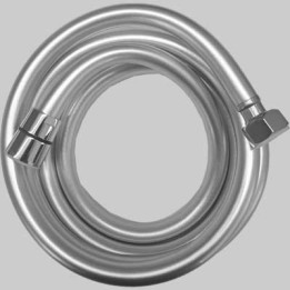LACCIO DOCCIA SILVER METALLIC - cm 150