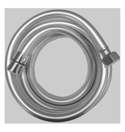 LACCIO DOCCIA SILVER METALLIC - cm 200